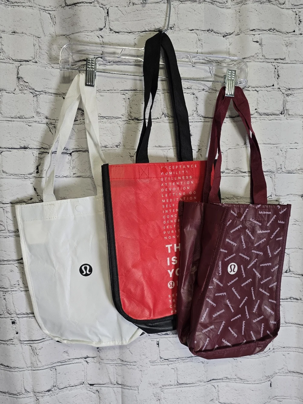 lululemon athletica‎ Reusable Tote Bags